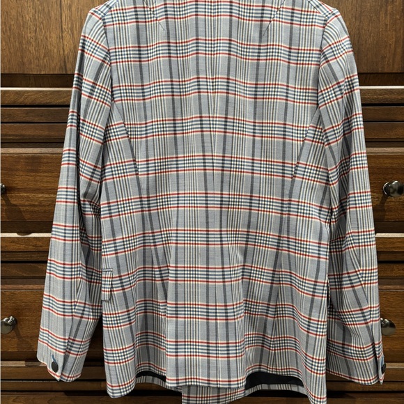 Rag & Bone Plaid Elise Wool Blazer Size 4 $550 - Picture 6 of 6